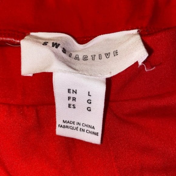 Red Stripped Joggers with Slits - Picture 4 of 4